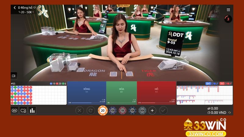 Chia sẻ bí quyết chinh phục Live Casino 33Win dễ thắng